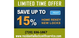 Aurora Locksmith Residential Services